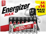Alkaline-Batterien AA oder AAA »MAX« im Angebot bei Kaufland in Kassel Alkaline-Batterien AA oder AAA »MAX« Angebote von Energizer bei Kaufland Kassel für 3,99 €
