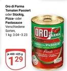 Tomaten Passiert Angebote von Oro di Parma bei GLOBUS Mannheim für 1,29 €
