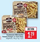 Mikrowellen Pommes Kringel im Angebot bei Marktkauf in Lörrach Mikrowellen Pommes Kringel Angebote von Snackmaster bei Marktkauf Lörrach für 1,29 €
