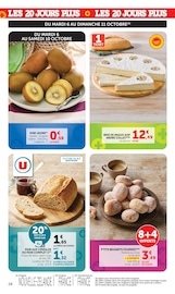 Promos Fruits Et Légumes dans le catalogue "LES 20 JOURS PLUS" de Super U Fruits Et Légumes en promo dans le catalogue Super U à la page 28
