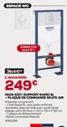Gedimat Jumilhac-le-Grand - Promo Pack bâti-support rapid sl + plaque de commande skate air Promo Pack bâti-support rapid sl + plaque de commande skate air à 249,00 € dans le catalogue Gedimat à Jumilhac-le-Grand