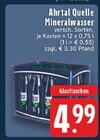 Aktuelle Mineralwasser Angebote bei EDEKA in Duisburg Aktuelles Mineralwasser Angebot bei EDEKA in Duisburg ab 4,99 €