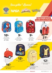 Pokémon Angebote im Prospekt "Maroquinerie Scolaire" von Auchan Hypermarché auf Seite 7