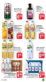 Saft im aktuellen EDEKA Prospekt (Mainz) Saft im EDEKA Prospekt "Aktuelle Angebote" mit 38 Seiten (Mainz)