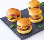 Promo Produit élaboré : plateau mini cheeseburger nature ou au sésame à 6,99 € dans le catalogue Supermarchés Match à Obermodern