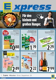 E xpress Prospekt für München mit 4 Seiten E xpress Prospekt für München: "Für den kleinen und großen Hunger.", 4 Seiten, 16.06.2025 - 21.06.2025