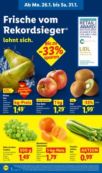 Weintrauben im Lidl Prospekt "LIDL LOHNT SICH" mit 65 Seiten (Hamburg)