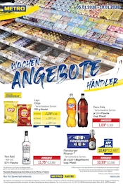Cola im METRO Prospekt in Ratingen Aktueller METRO Prospekt mit Cola, "Wochenengebote Händler + Monats Mix", Seite 1