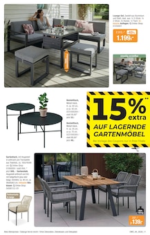 Gartenmöbel im Opti-Wohnwelt Prospekt "DRINNEN & DRAUSSEN SPEISEN SPEZIAL" mit 16 Seiten (Bremerhaven)