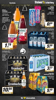 Krombacher im aktuellen EDEKA Prospekt (Osnabrück) Krombacher im EDEKA Prospekt "Aktuelle Angebote" mit 23 Seiten (Osnabrück)