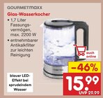 Glas-Wasserkocher im Angebot bei Netto Marken-Discount in Wunstorf Glas-Wasserkocher Angebote von GOURMETmaxx bei Netto Marken-Discount Wunstorf für 15,99 €
