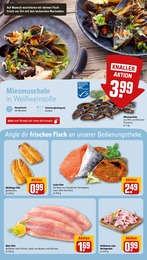 Lachs Angebot im aktuellen REWE Prospekt auf Seite 36