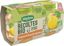 Petit Casino Nantes - Les récoltes bio pommes de nouvelle aquitaine dès 4/6 mois Promo Les récoltes bio pommes de nouvelle aquitaine dès 4/6 mois dans le catalogue Petit Casino "# Prêt pour les promos du royaume des marques ?" à Nantes