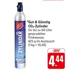 CO₂-Zylinder im Angebot bei E center in Lahr CO₂-Zylinder Angebote von Gut & Günstig bei E center Lahr für 4,44 €