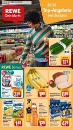 Würstchen Angebot im aktuellen REWE Prospekt auf Seite 1