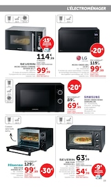 Promos Micro-Ondes Grill dans le catalogue "Hyper U" de Hyper U Micro-Ondes Grill en promo dans le catalogue Hyper U à la page 19