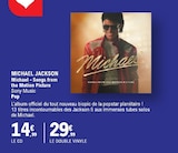 Michael - Songs from the Motion Picture (CD) - SONY MUSIC - E.Leclerc Michael - Songs from the Motion Picture (CD) - SONY MUSIC à 14,99 € dans le catalogue E.Leclerc