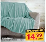 Wohndecke Angebote bei Möbel Wanninger Straubing für 14,99 €