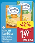 Landkäse Sanft-Aromatisch Gouda von Landliebe im aktuellen ALDI Nord Prospekt
