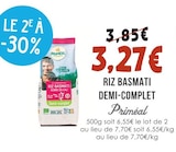 Riz Basmati Demi-Complet - PRIMÉAL à 3,27 € dans le catalogue Naturalia