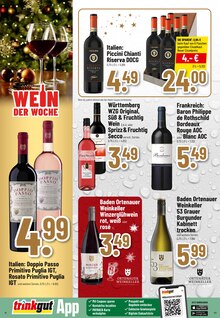 Glühwein im aktuellen Trinkgut Prospekt (Pforzheim) Glühwein im Trinkgut Prospekt "Aktuelle Angebote" mit 12 Seiten (Pforzheim)