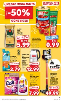 Waschmittel im Kaufland Prospekt "Aktuelle Angebote" mit 64 Seiten (Bremerhaven)