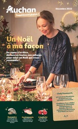 Catalogue Supermarchés de Auchan Hypermarché Prospectus Auchan Hypermarché , "Un Noël à ma façon", 8 pages, 01/12/2022 - 31/12/2022