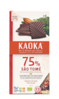 Chocolat Noir 75% de Cacao - Kaoka - Naturalia Chocolat Noir 75% de Cacao - Kaoka à 4,10 € dans le catalogue Naturalia