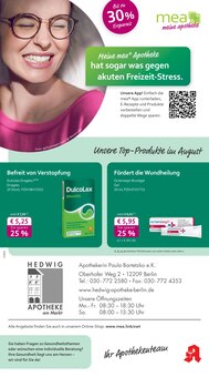Aktueller mea - meine apotheke Prospekt für Berlin mit  Seiten