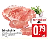 Schweinehals bei EDEKA im Vilshofen Prospekt für 0,79 €