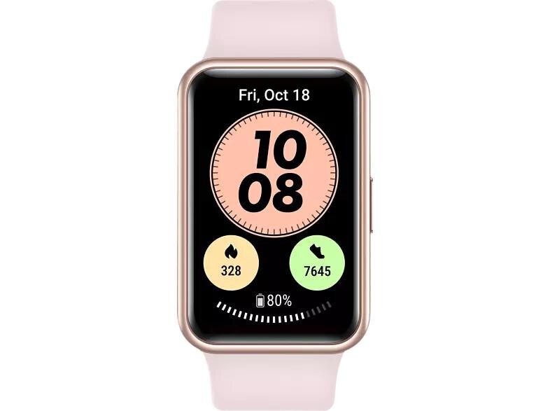 Media-Markt Oelsitz - Watch Fit new Smartwatch Silikon, 80-120 mm (Standard), 80-102 (kurz), Sakura Pink Watch Fit new Smartwatch Silikon, 80-120 mm (Standard), 80-102 (kurz), Sakura Pink Angebot bei Media-Markt Oelsitz im Prospekt BLACK WEEK