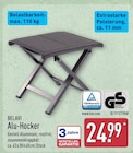 Alu-Hocker bei ALDI Nord im St. Michaelisdonn Prospekt für 24,99 €