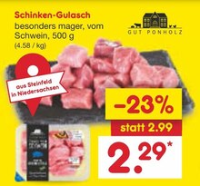 Schinken-Gulasch bei Netto Marken-Discount in Löhne Schinken-Gulasch im Angebot bei Netto Marken-Discount Löhne für 2,29 €