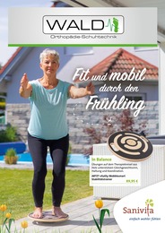 Apotheke Prospekt von Orthopädie Wald GmbH Rastatt Orthopädie Wald GmbH Prospekt: "Fit und mobil durch den Frühling", 6 Seiten, 13.03.2023 - 31.05.2023