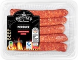 Merguez Rinder-Bratwurst bei REWE im Bedburg Prospekt für 3,99 €