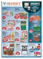 Aktueller V-Markt Prospekt mit Bratwurst, "V-Markt einfach besser einkaufen", Seite 1