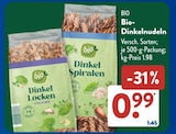 Aktuelles Dinkel Locken Angebot bei ALDI SÜD in Neuss ab 0,99 €