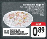 Fleischsalat nach Metzger-Art Angebote bei EDEKA Nürnberg für 0,89 €