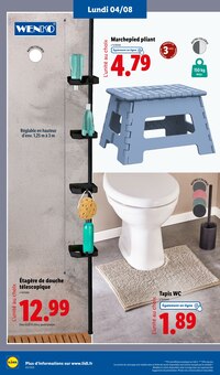 Prospectus Lidl de la semaine "Le vrai prix des bonnes choses" avec 2 pages, valide du 04/08/2025 au 07/08/2025 pour Valence et alentours