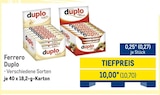 Duplo im METRO Prospekt Duplo von Ferrero im aktuellen METRO Prospekt für 10,70 €