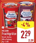 Rote Grütze Angebote von Milsani bei ALDI Nord Rostock für 2,29 €