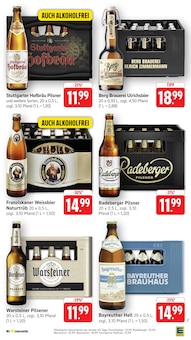 Bier im E center Prospekt "Aktuelle Angebote" mit 67 Seiten (Albstadt)