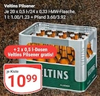 Aktuelle Veltins Angebote bei GLOBUS in Essen Aktuelles Pilsener Angebot bei GLOBUS in Essen ab 10,99 €