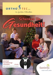 Sanitätshaus OrthoTec GmbH Prospekt: "Schenken Sie Gesundheit!", 6 Seiten, 13.11.2024 - 31.01.2025