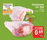 Putenunterkeule oder -flügel Angebote bei Marktkauf Plauen für 0,69 €