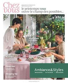 Prospectus Ambiance & Styles de la semaine "Chez vous le printemps vous ouvre le champ des possibles…" avec 1 pages, valide du 22/02/2024 au 28/04/2024 pour Poitiers et alentours