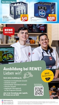 Mineralwasser im REWE Prospekt "Dein Markt" mit 31 Seiten (Duisburg)