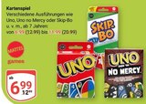 Uno im Angebot bei GLOBUS in Bad Kreuznach Uno Angebote von Mattel bei GLOBUS Bad Kreuznach für 6,99 €