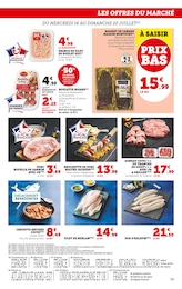 Prix et réduction Rouelle De Jambon De Porc dans le prospectus Super U en cours Offre Rouelle De Jambon De Porc dans le catalogue Super U du moment à la page 19