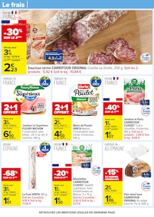 Promo Herta dans le catalogue Carrefour du moment à la page 26